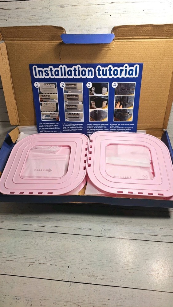 Bed Sheet Holders for Corners Keep Bed Sheets in Place, Adjustable Enhanced...