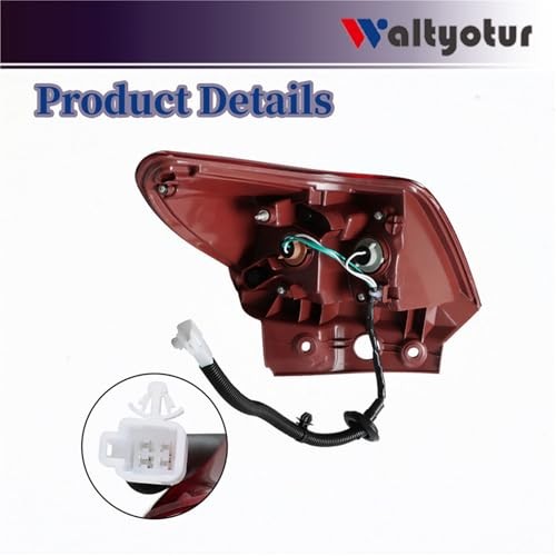 1 Pcs Halogen Outer Taillight Replacement for RAV4 2013 2014 2015 Driver Side