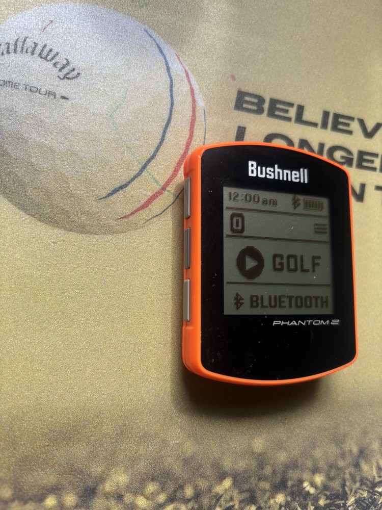 Golf GPS Rangefinder - Bushnell Phantom 2 - Orange