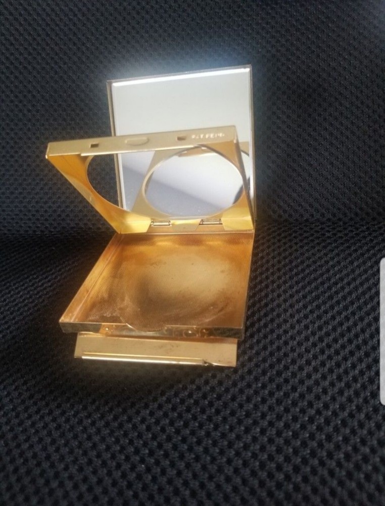 Vintage Powder Cosmetic Case
