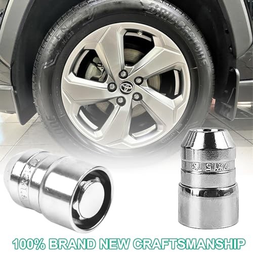 Chrome Cone Seat Wheel Locks Lug Nuts (M12 X 1.5 Thread Size) - Locks / 2 4