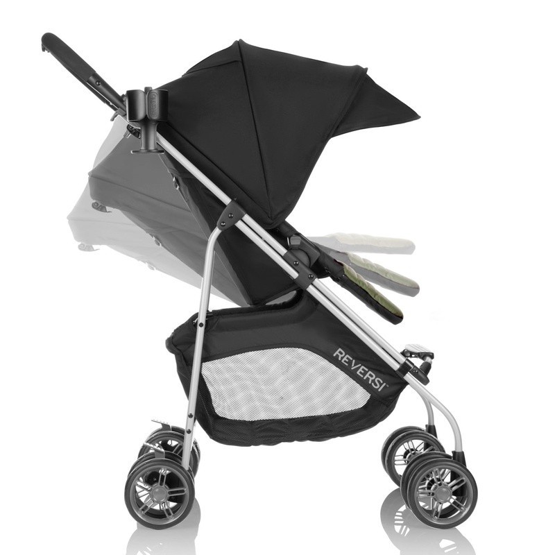 Lightweight Reversible Stroller Modular Design One-Hand Steering Large Storage