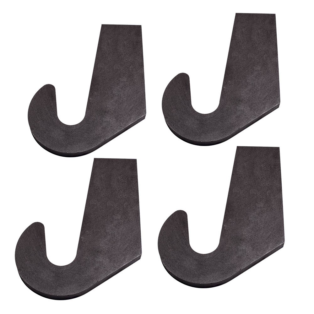 Quick Attach Bucket Fork Mounting Brackets Set for Excavator Loader 3/4" Steel