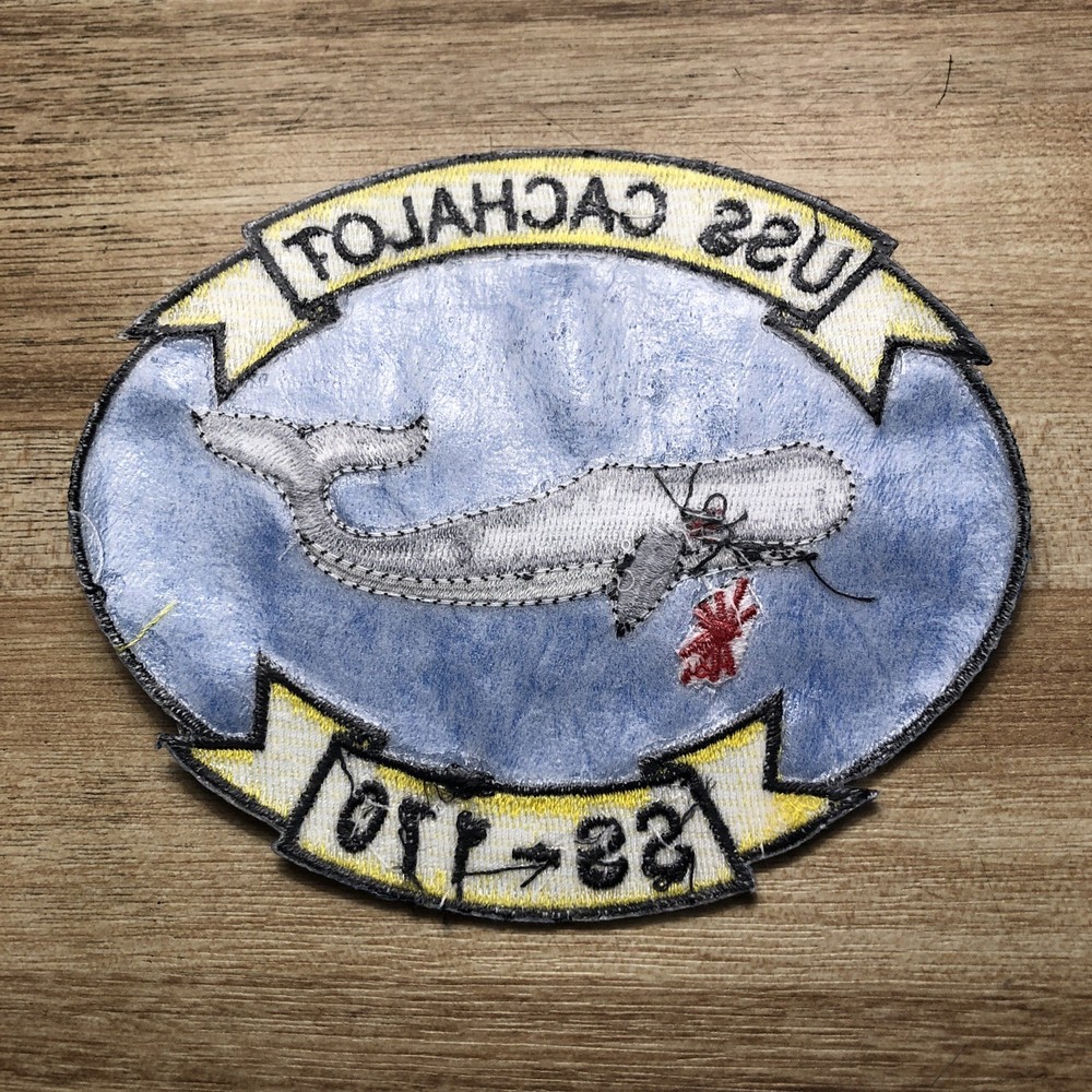 US Navy WW2 Submarine USS Cachalot SS-170 patch