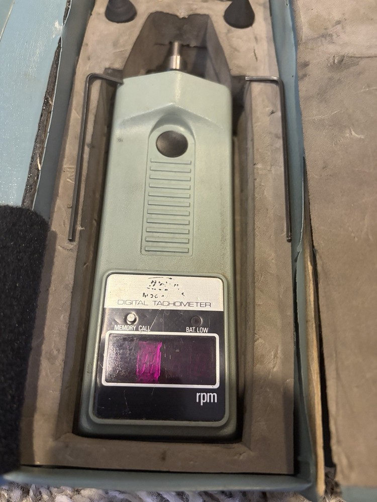 Vintage James G. Biddle 9970 Digital Hand Tachometer