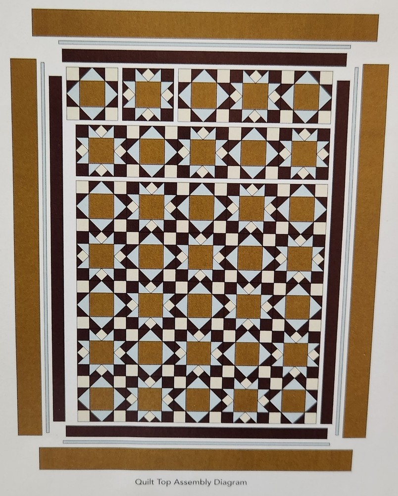 "Central Park" Quilt Pattern from 2012 Magazine Intermediate