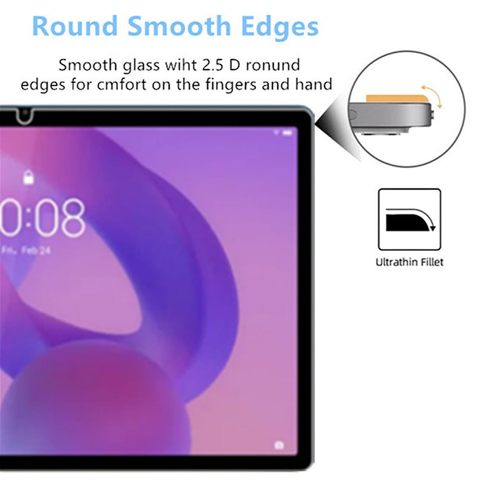 Screen Protector 2 Pack for Lenovo Idea Tab Plus 12.1 Inch 2025 TB361FU TB361ZU