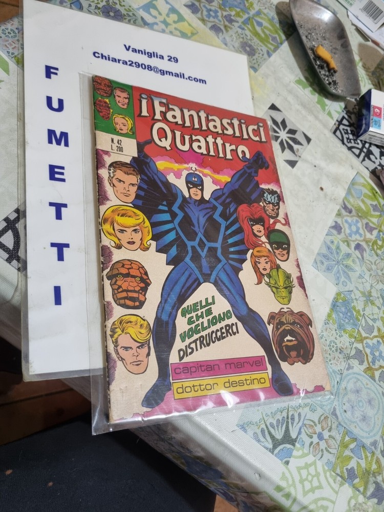 FANTASTIC FOUR ORIGINAL HORN N.42