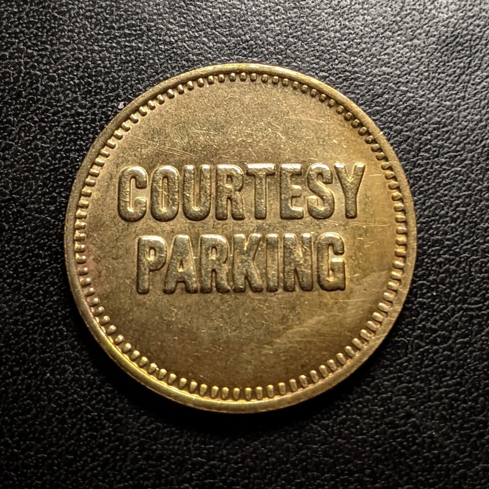 Classic Courtesy Parking Token - Parking Token