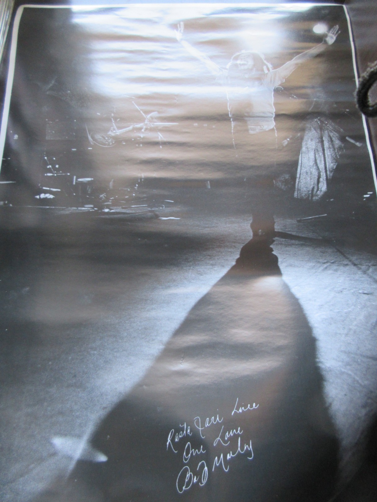 Bob Marley Live ! Japan Poster The Wailers Reggae