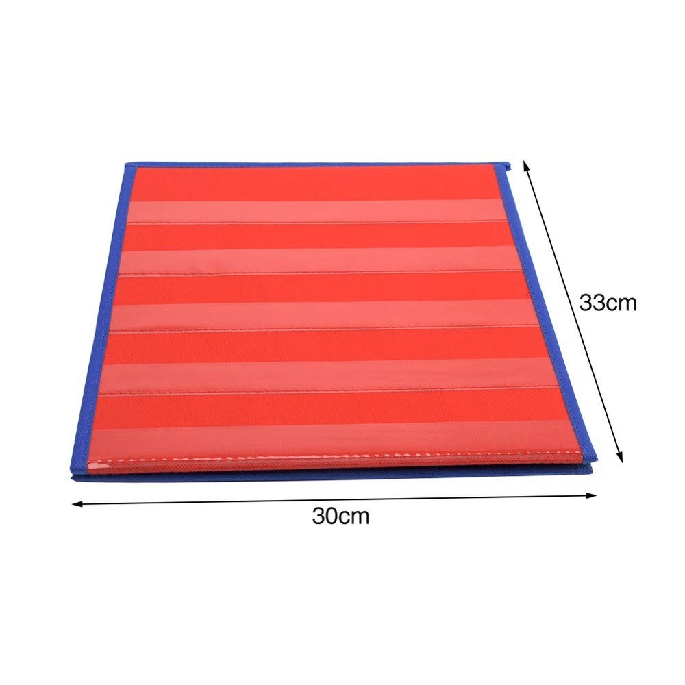 Desktop Tabletop Pocket Chart Double-Sided Self-Standing for Classroom