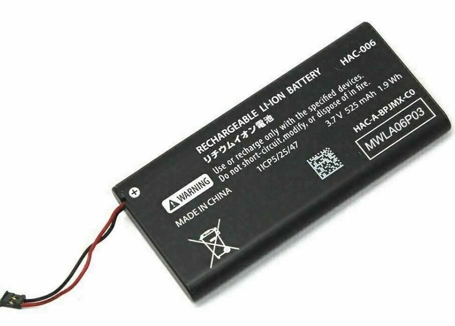 2 x Replacement Battery Nintendo Switch Joy-Con Fits HAC-006 525mAh Left Right