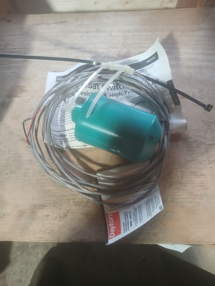 New Dayton 10A173 Float Switch 115/230Vac
