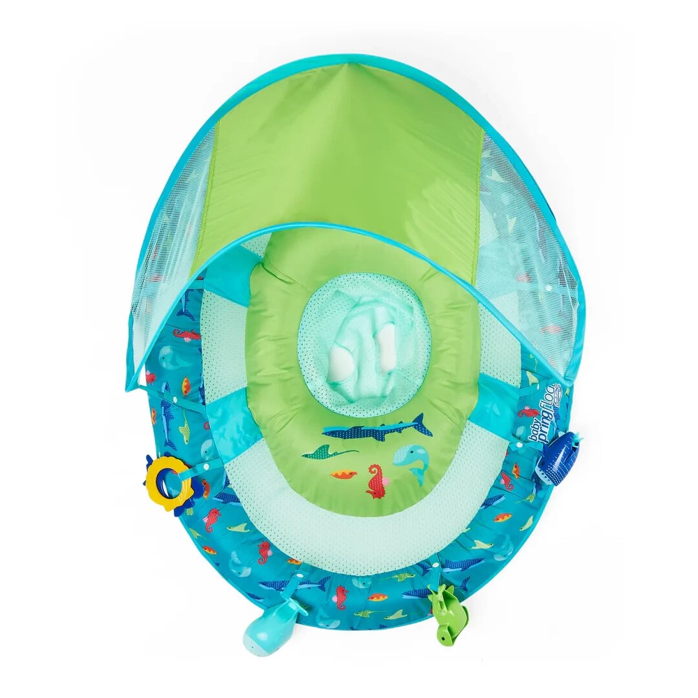 Swimways Sun Canopy Inflatable Infant Spring Float - Splash N Play