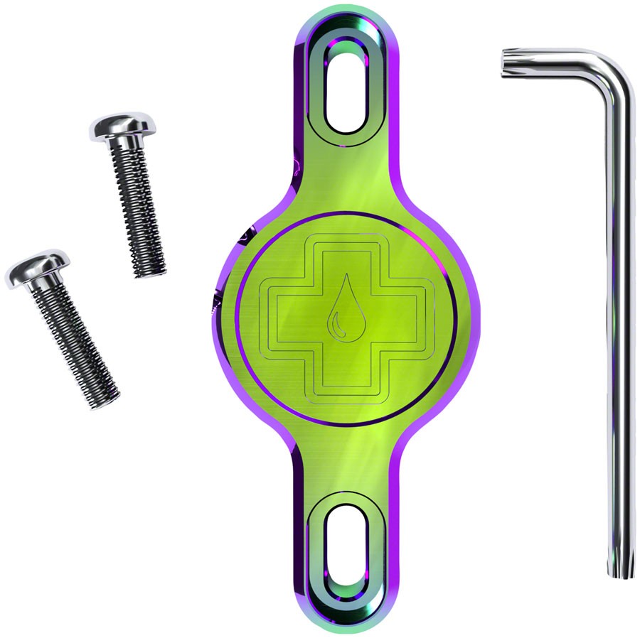 Secure Tag Holder - Muc-Off Secure Tag Holder 2.0 - Iridescent -