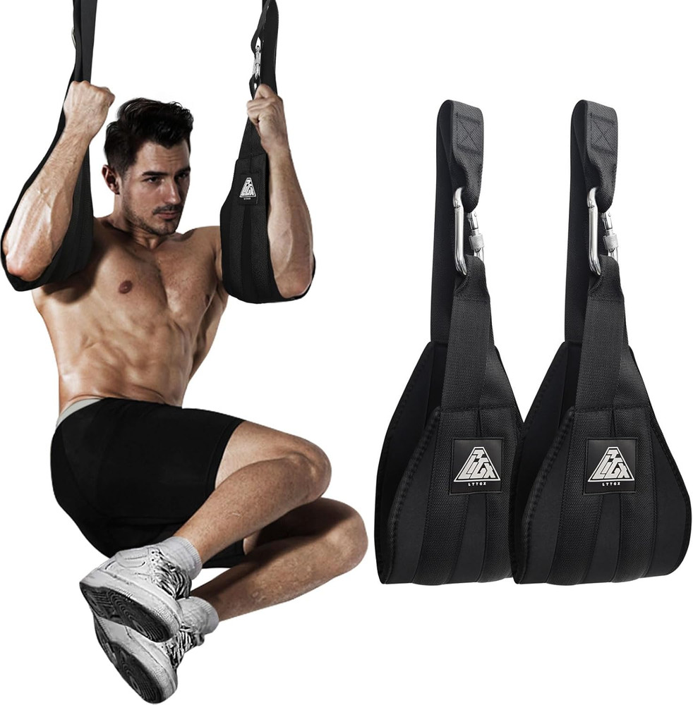 Ab Straps for Pull Up Bar: Hanging Abdominal Ab Sling Straps for Arm Pull up ...