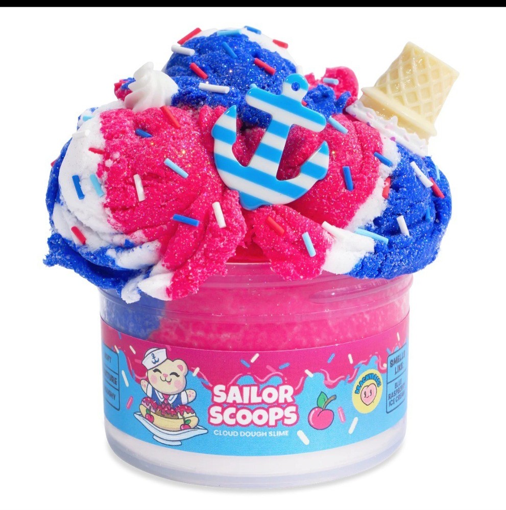 Peachybbies Sailor Scoops Cloud Dough Slime - New