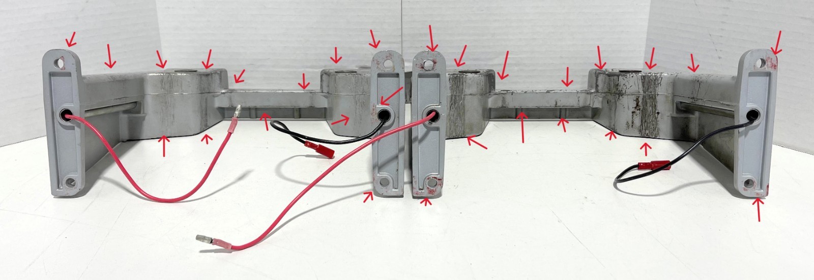 Hunter Engineering DSP 300 Vehicle Wheel Alignment Sensor Clamp/Targets Untested