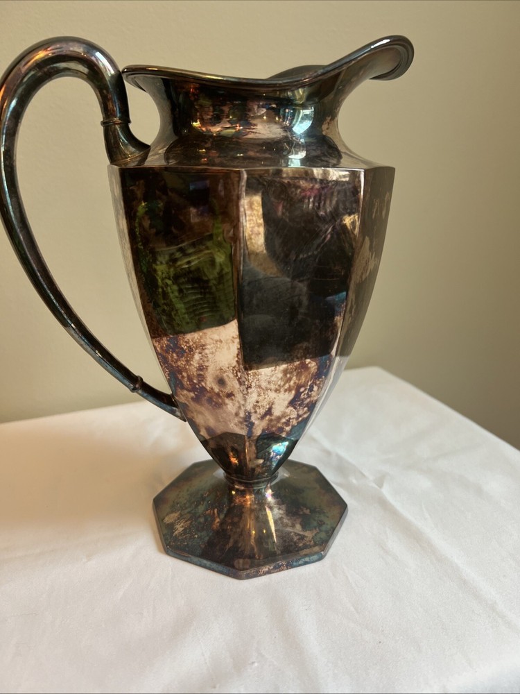 Vintage Superior Silver SP Co. 7009S Pitcher Silverplate