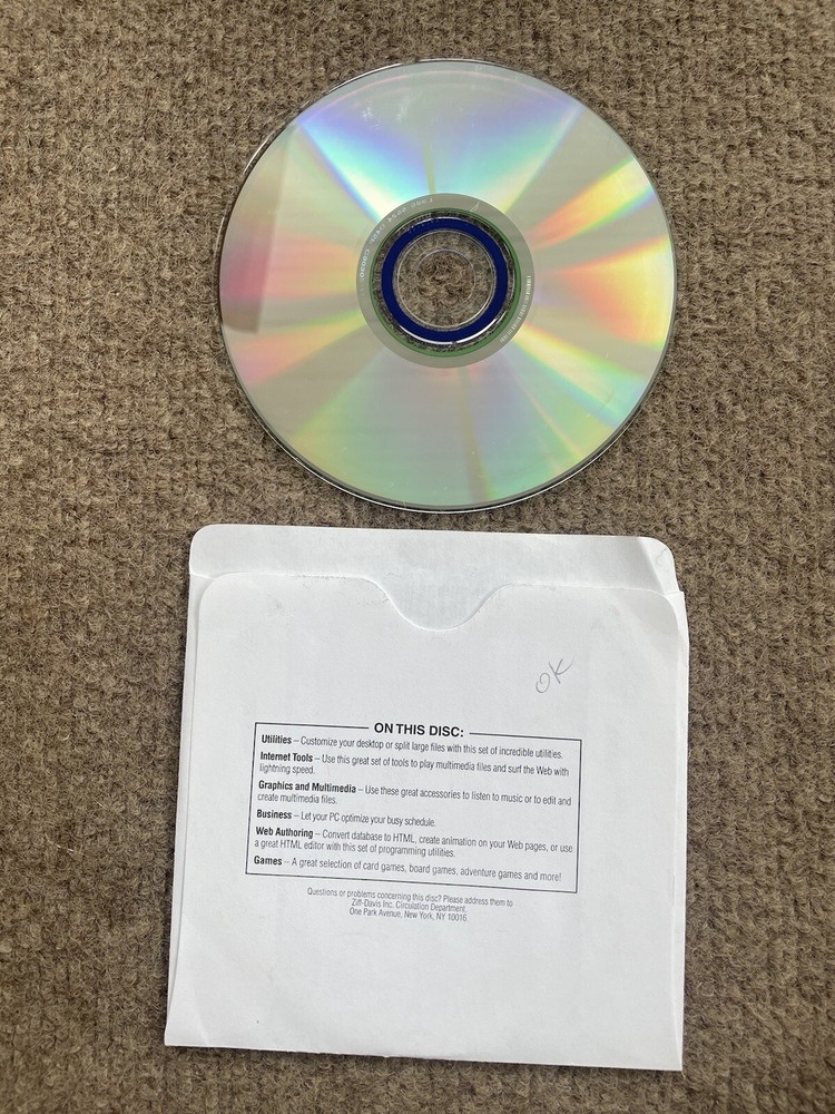 Ziff-Davis Windows PC Computing 1999 Games Internet Tools Multimedia