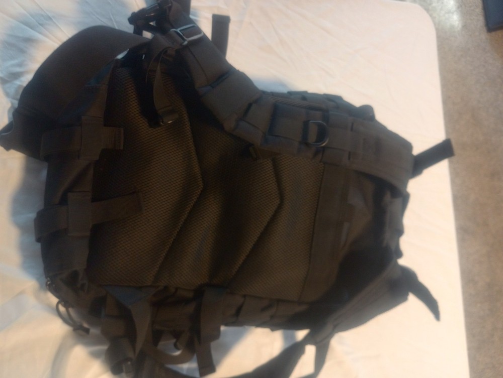 Seibertron Tactical Series Large Capacity Backpack Black