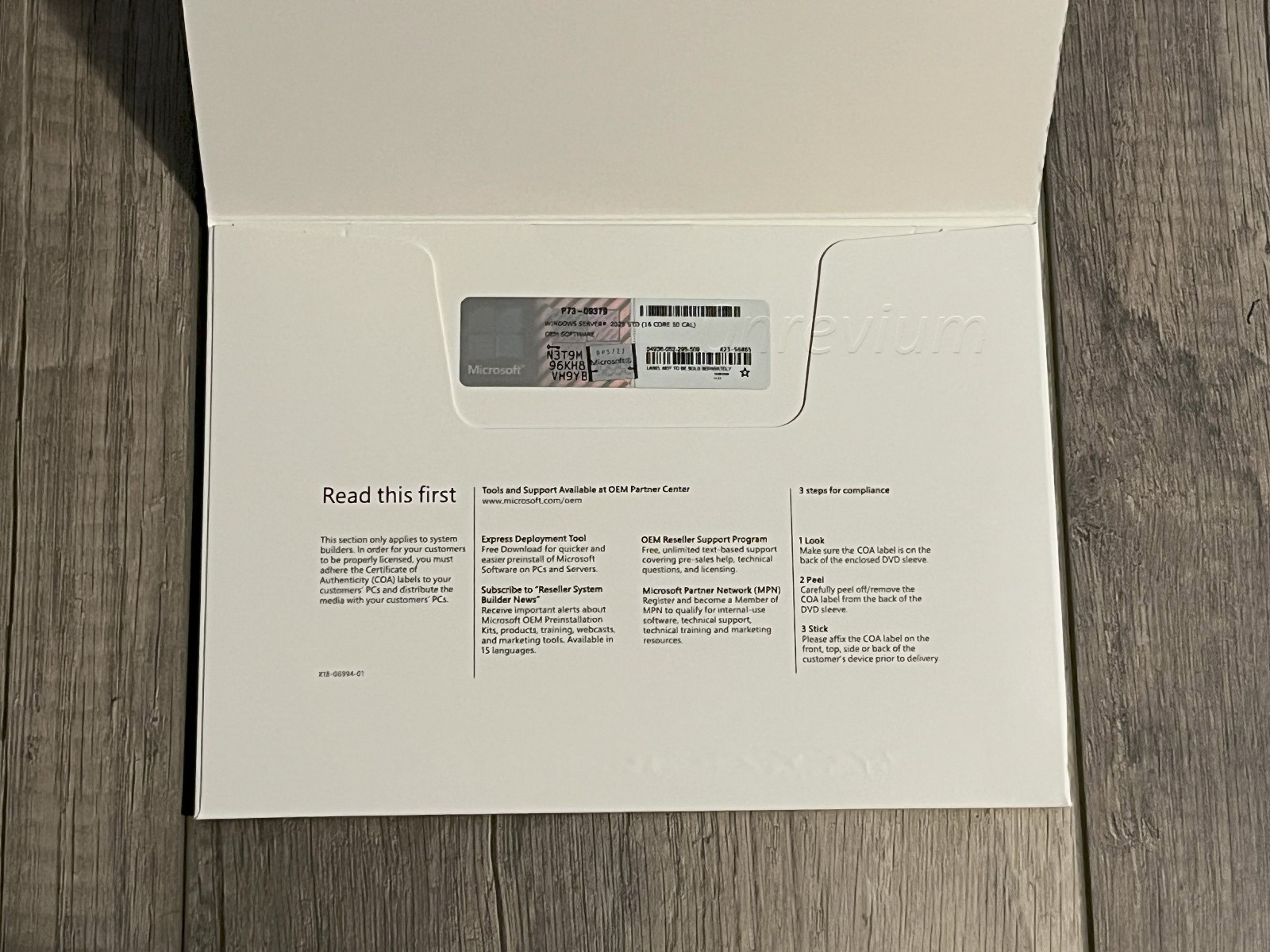 ~Win Server 2025 Standard x64 bit- 16 Core 50 CAL [Brand New] & HHD