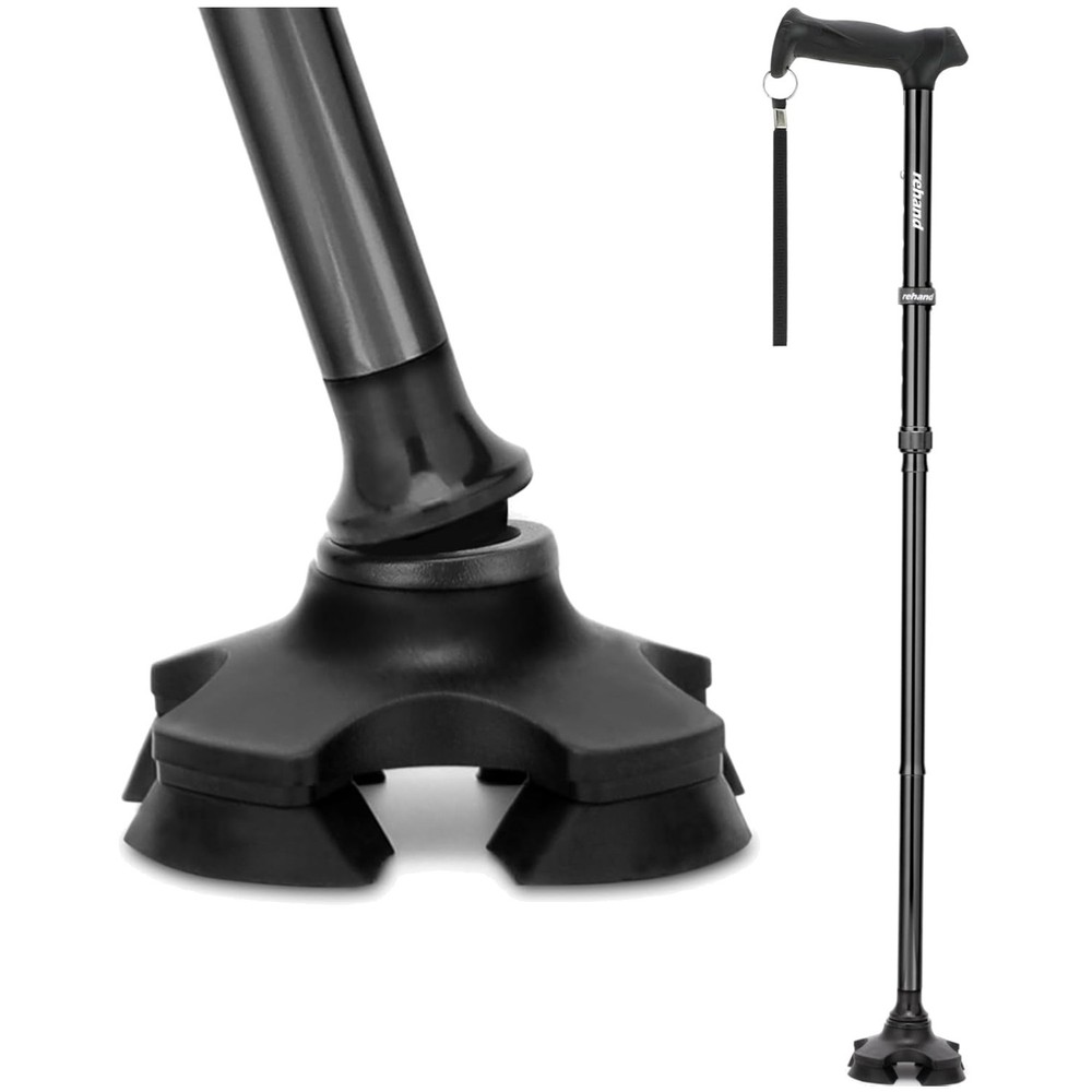 Lightweight Foldable Walking Cane with Soft Grip