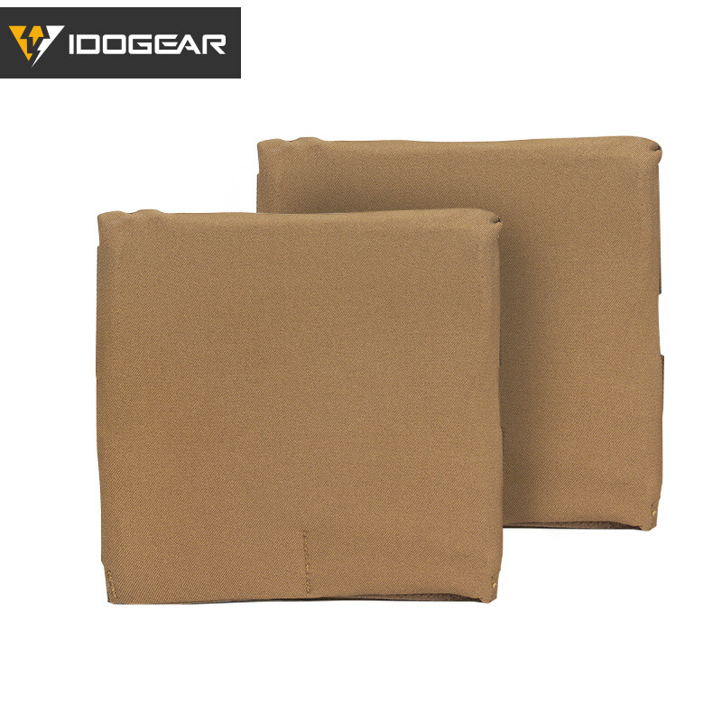 IDOGEAR Tactical Side Plate Pouch Set Plate Pocket 2PCS 6"X6" for JPC2.0 Hunting