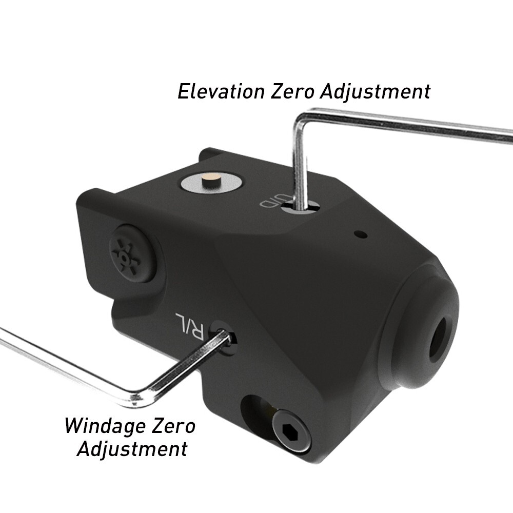 Laspur Sub Compact Green/Red Laser Sight Rechargeable Battery