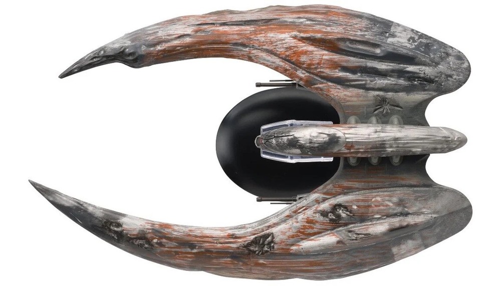 Battlestar Galactica - EagleMoss Cylon Raider SCAR Version PreBuilt Display