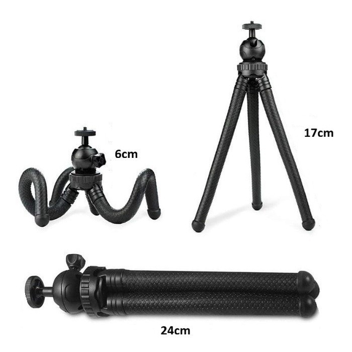 Super Flexible Tripod Mount for iPhone / Samsung / Google