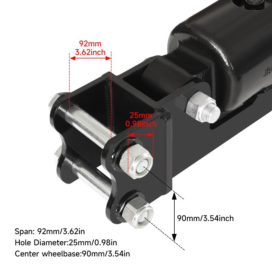 Mini Excavator Attachment 200mm Hydraulic Auger, New, Free Shipping