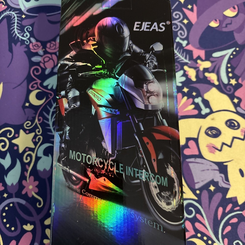 EJEAS V6 Pro Motorcycle Helmet Bluetooth Intercom 2 pcs (A2)