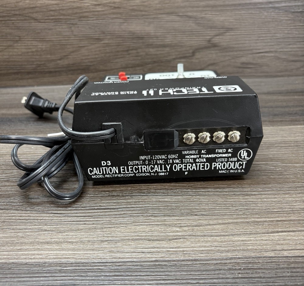 MRC Tech II Trainpower 027 AC Transformer
