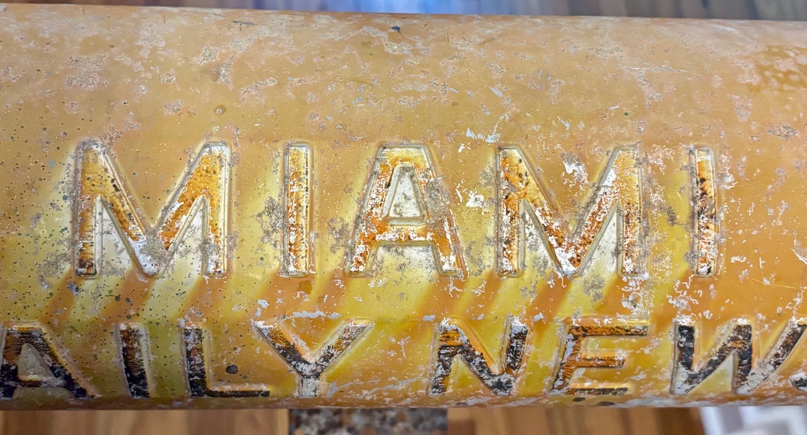 Vintage 1950s Miami Florida Daily News Roadside Newspaper Tube