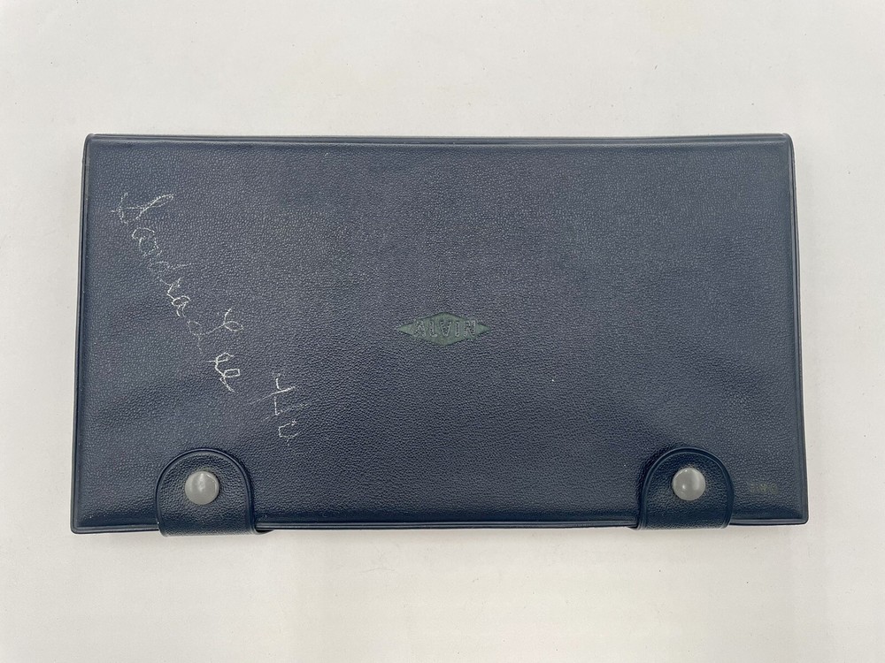 Vintage ALVIN 980 Precision Drawing Set Germany “ Missing Pieces “