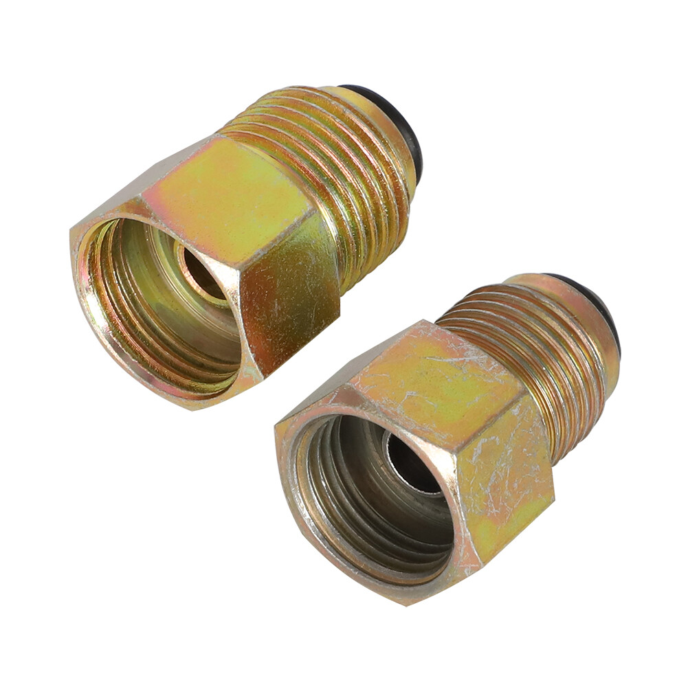 For GM Power Steering Adapter Fitting Inverted Flare Steering Box O-Ring Hoses