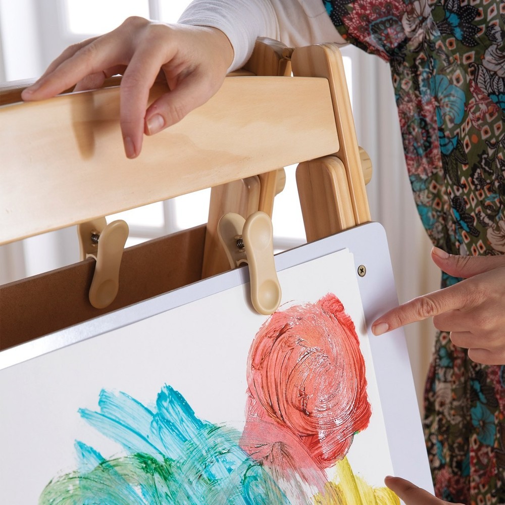 Kaplan Early Learning 2-Sided Adjustable Easel