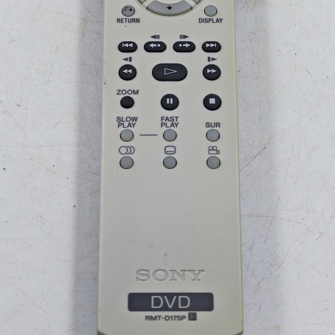 Sony RMT-D175P DVD Remote - Working, No Packaging/Accessories