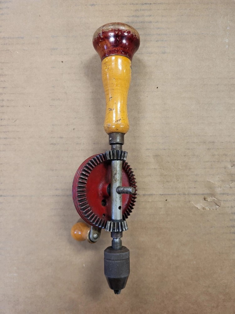 Antique Wards Master Quality Hand Drill Vintage