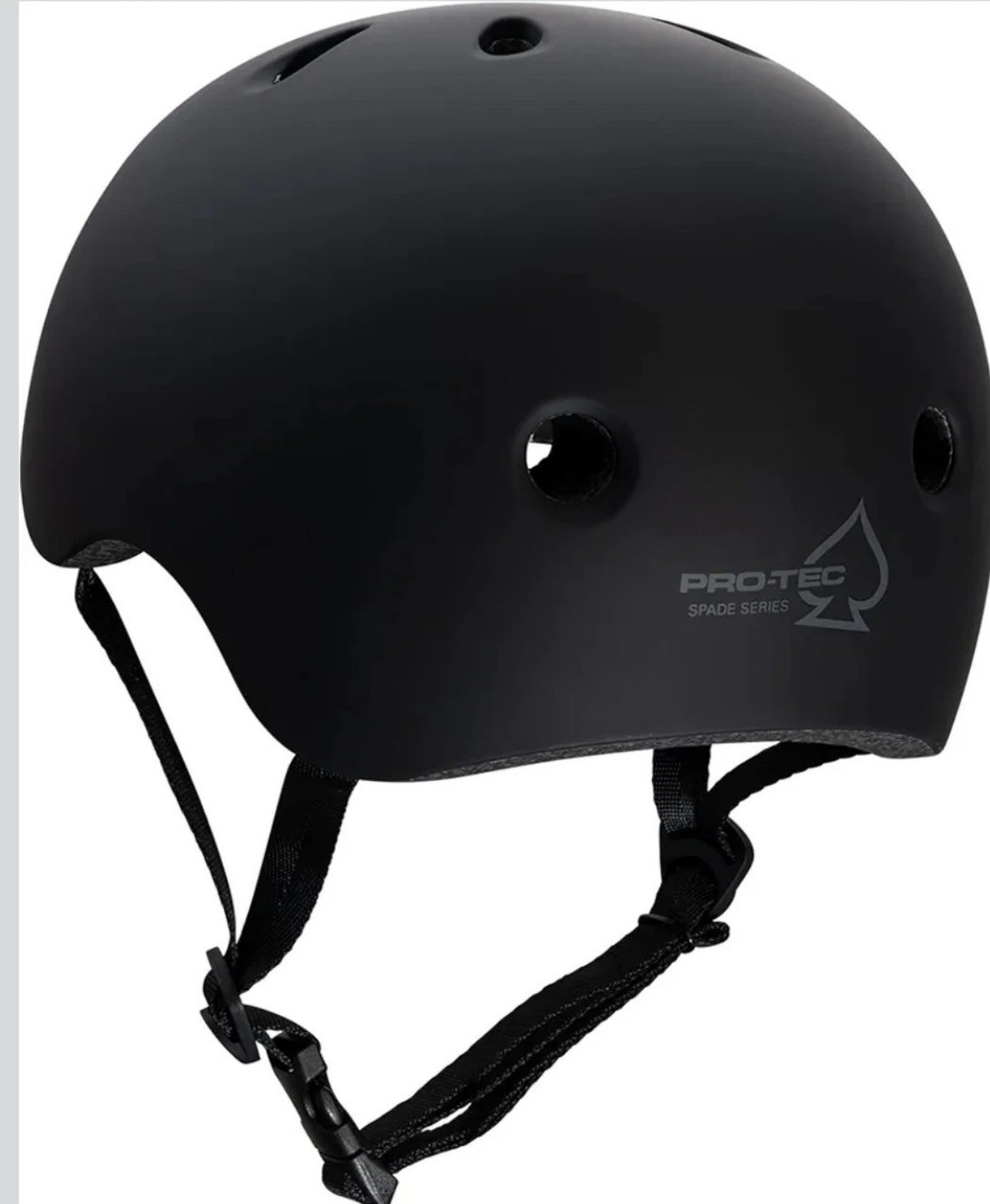 Pro-Tec Spade Series Multi-Sport Helmet Black M/L 54-58cm Ages 8+ Safety Gear
