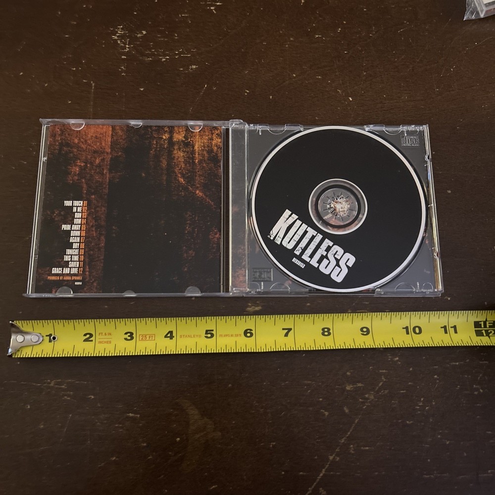 KUTLESS SIGNED GENUINE AUTHENTIC HAND SIGNED AUTOGRAPHED CD RARE NICE