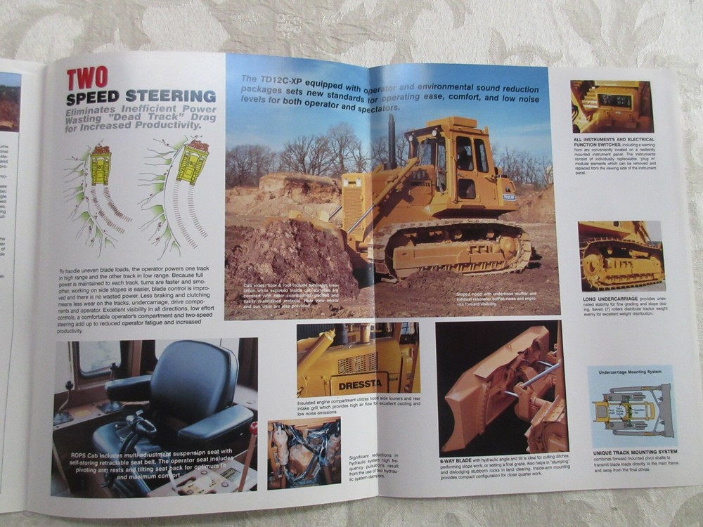 Dressta TD-12C-XP Crawler Dozer Brochure 1999