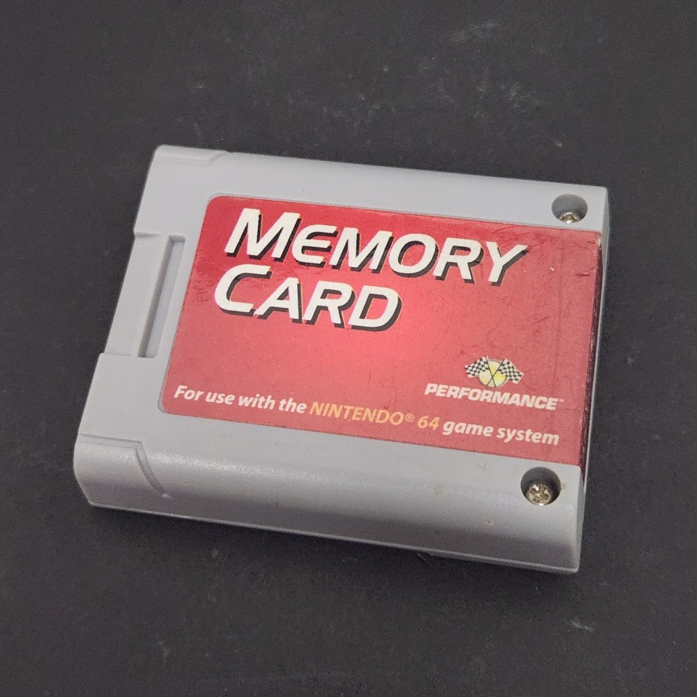 Nintendo 64 N64 Memory Card Controller Pak by Performance P-302