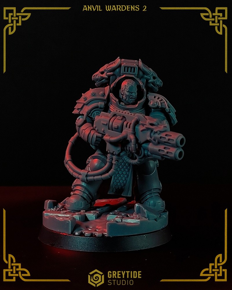 The Anvil Wardens Complete Bundle from Greytide Studio. 300+ Bits.