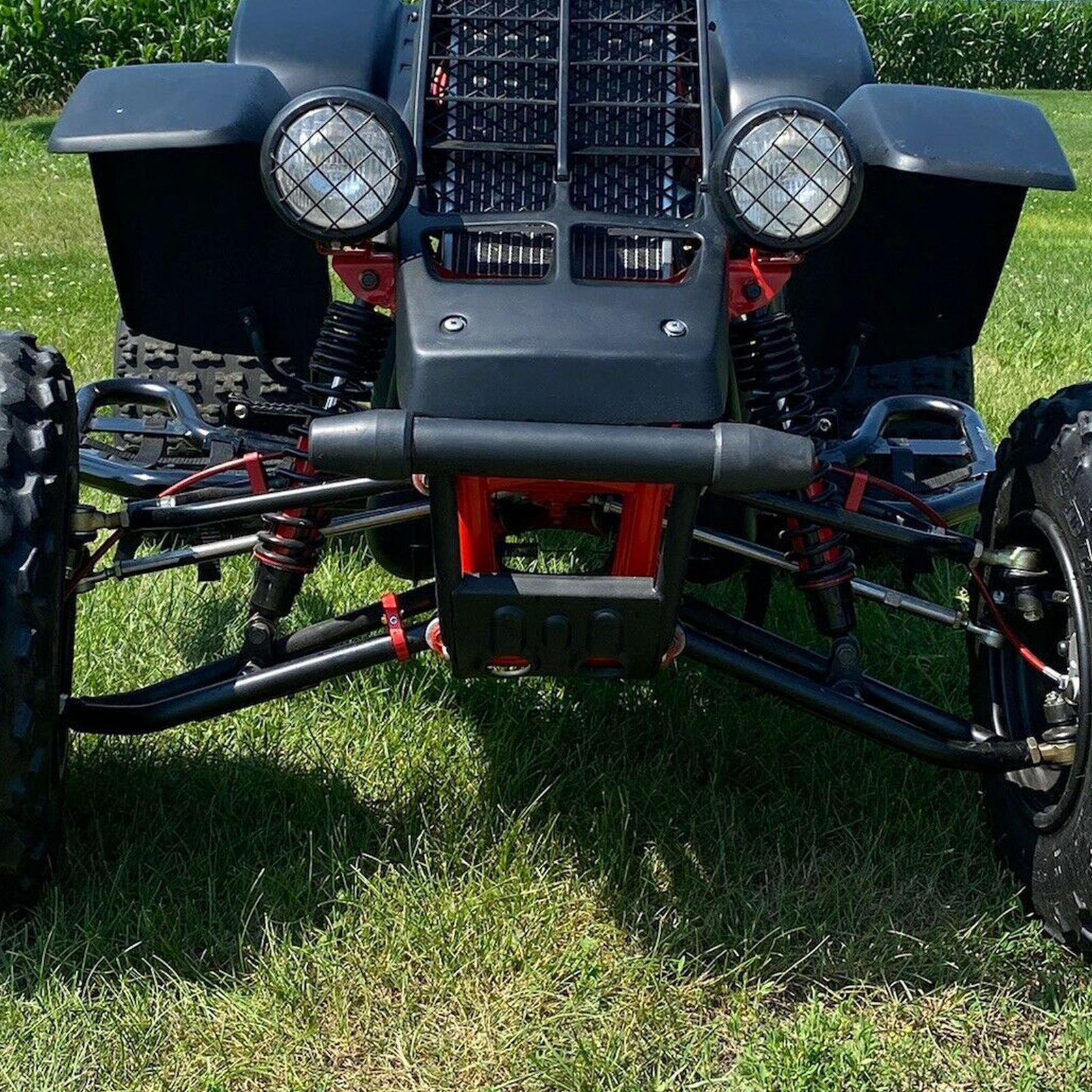 STAINLESS EXTENDED WIDER +2+1 A-ARMS FOR 1987-2006 YAMAHA BANSHEE 350 YFZ350 ATV