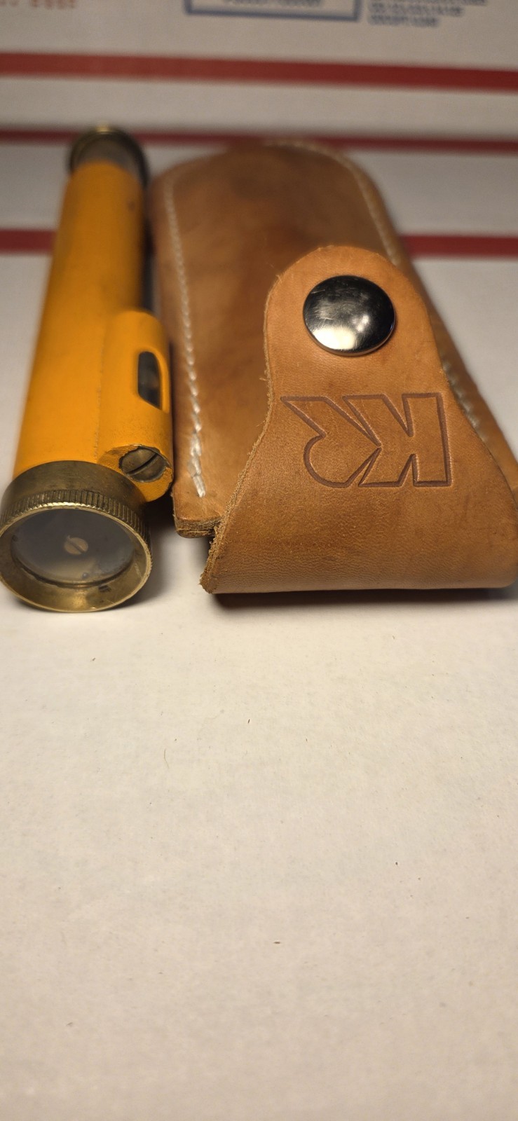 KUKER RANKEN 572S 2X Hand Level With Leather Case NICE!!!