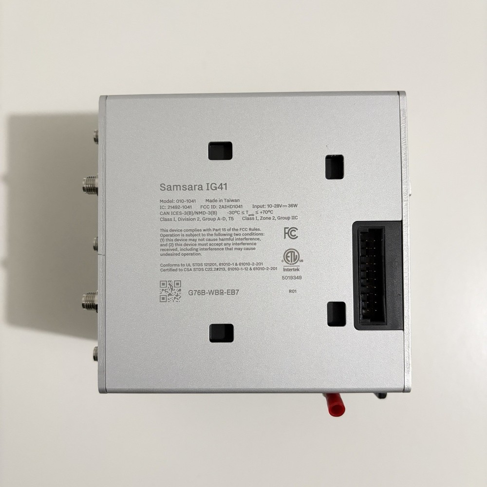 Samsara IG41 Industrial Controller Gateway Link Model 010-1041 - Untested