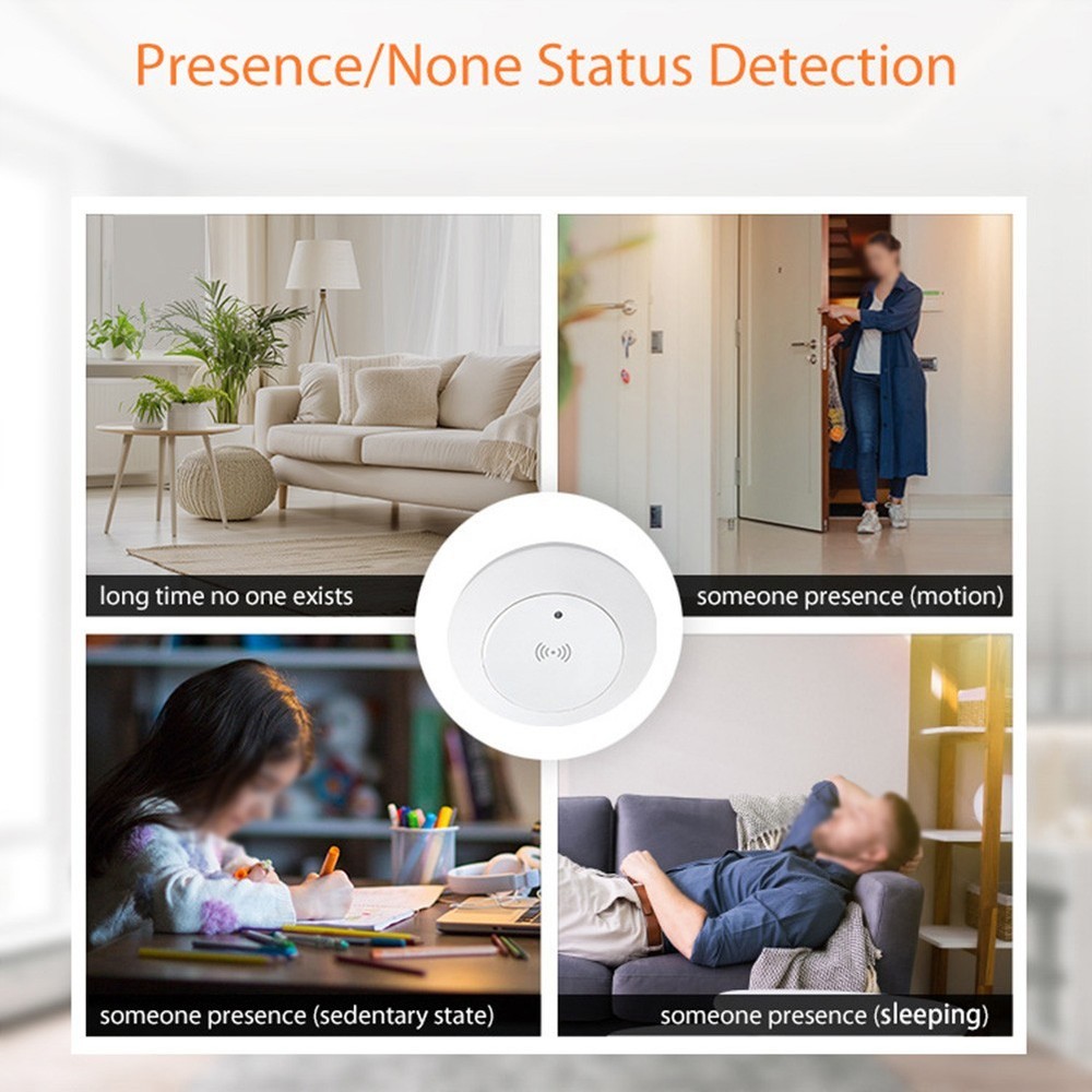 Wireless Human Presence Detector with 6 Meter Range and App Integration