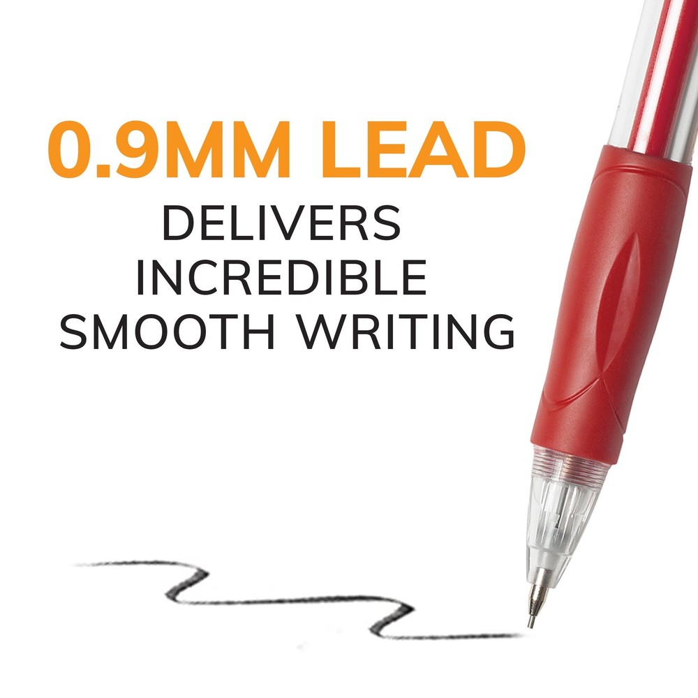 BIC Velocity Mechanical Pencil, 0.9 mm, 4 Count